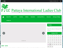 Tablet Screenshot of pilc-pattaya.com